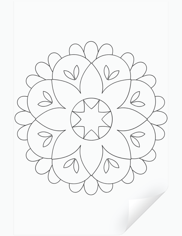 Color & Calm – A Mandala Escape for Women